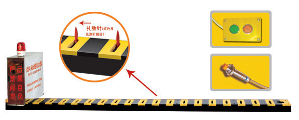 涞源县V3嵌入式闯岗自动扎胎器/阻车器